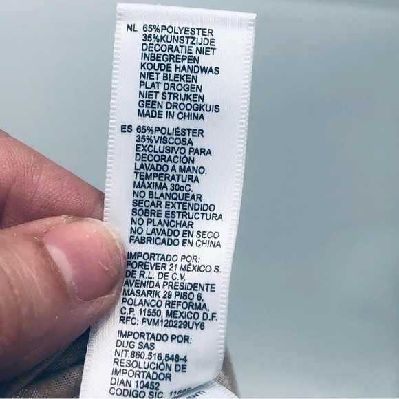 XXI Women’s tan‎ spaghetti strap crop top Size Small biker chick rocker - Picture 7 of 11